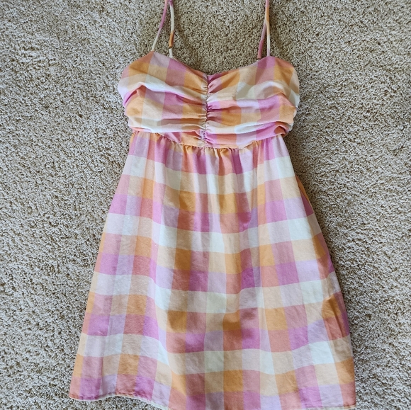 Charlie Holiday size  XSmall Madonna mini dress orange pink - Picture 8 of 9